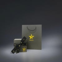 ساعة شفافة سوار اسود