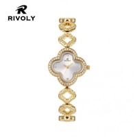 ساعة نسائي لون ذهبي