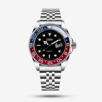 ساعة رجالية بقالب اسود