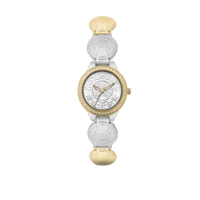 ساعة نسائية مدمج فضي بأسم المملكة العربية السعودية