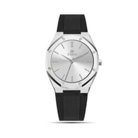 ساعة رجالية باطار سلفر