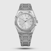 ساعة رجالية معدن DI CAPRI ابيض