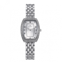 ساعة مستطيلة ذهبية