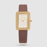 ساعة دي آي النسائية لون بني