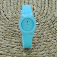 ساعه اطفال ربل لون سماوي