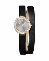 ساعة نسائية جلد لف