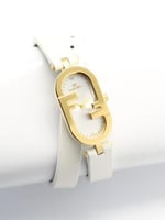 ساعة نسائية FF أبيض