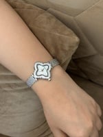 ساعة BROSHA النسائية فضي