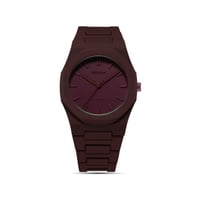 ساعة رجالية كاربون بني