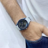 ساعات رجاليه كاجول سواتش لون أزرق و رمادي