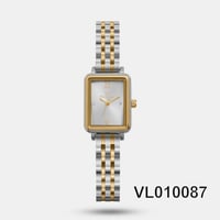 ساعة نسائي باللون الذهبي والفضي من VLAMOUR