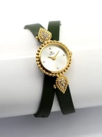 ساعة نسائية أنيقة زيتي