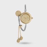 ساعة نسائية جنية سعودي مينا ذهبي