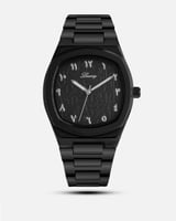 ساعة رجالية سوداء من Luxury