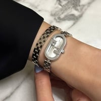 ساعة نسائي كاجوال فضي