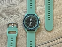 ساعة اطفال خضراء رياضية