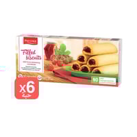 بريستيج بسكويت بحشوة الفراولة 134 جرام (6 حبة)