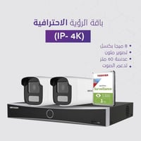 باقة الرؤية الاحترافية (IP-4K-8MP)
