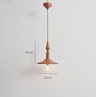 إضاءة معلقة خشبية