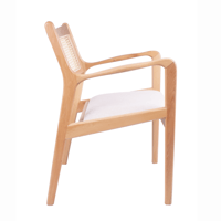 كرسي راتان مودرن - مقعد منجد