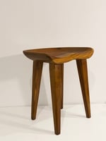 مقعد خشبي صغير - اثاث ريفي