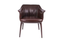 كرسي طعام جلدي - نيو كلاسيك