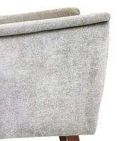 كرسي جانبي - كنب مفرد رمادي