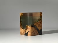 كوب أقلام - مجموعة الخشب و الريزن