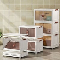 دولاب تخزين متحرك قابل للطيء