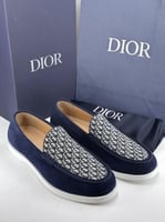 حذاء DiOR كحلي رصاصي ( رسمي )