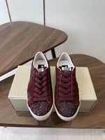 Women's Super-Star LTD in cherry glitter with cher...