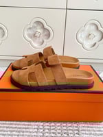 صندل هيرمز ( بني كامل )