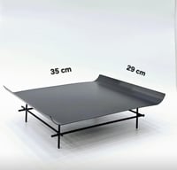 صينية اسود بقاعدة