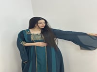 الغلا ( شيفون حرير ستان وبطانه ستان )