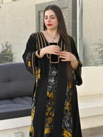 الجوهرة (كريب + شيفون مخمل)