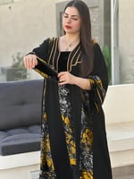 الجوهرة (كريب + شيفون مخمل)