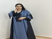 عندل ( شيفون وبطانه حرير ستان )