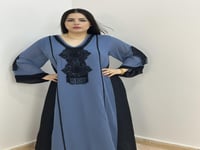 عندل ( شيفون وبطانه حرير ستان )