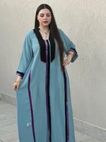 رُقىّ (كريب + مخمل شيفون)