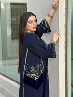 سما نجد ( كريب + مخمل + دانتيل ترتر )