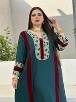 نجديه ( قطن كشميري + مخمل + ريون مشجر )