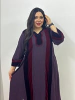 جلابية الجزيرة ( نوع القماش :- كشميري + مخمل)