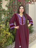 نجديه ( قطن كشميري + مخمل + ريون مشجر )