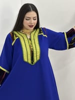غيوم ( كريب + شيفون مخمل )