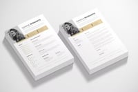 22 ملف سيرة ذاتية