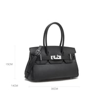 شنطة نسائية لون أسود من لادون