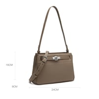 شنطة نسائية لون رمادي من لادون