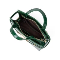 شنطة نسائية لون أخضر من لادون