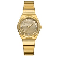 ساعة نسائية من لادون بلون ذهبي