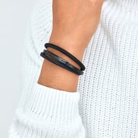 أسوارة رجالية - لون أسود - لادون